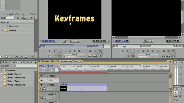 Premiere Pro CS3 บทที่ 5/12 ตอนที่ 1 смотреть онлайн
