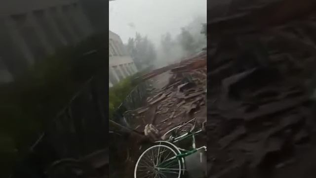 Ураган 11.07.2022 в Тайыншинском районе, село Чермошнянка смотреть онлайн