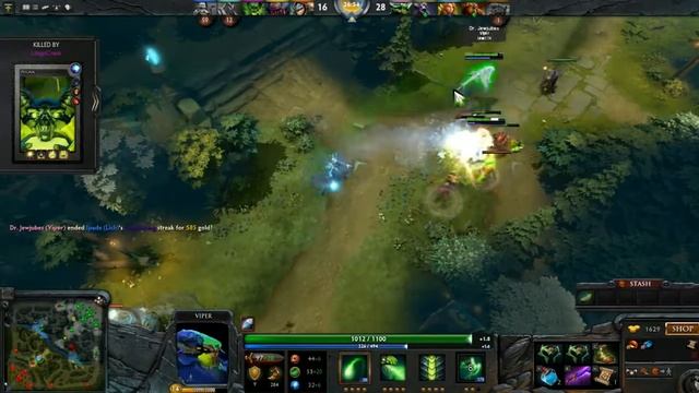Dota 2 Gameplay Tidehunter ! смотреть онлайн