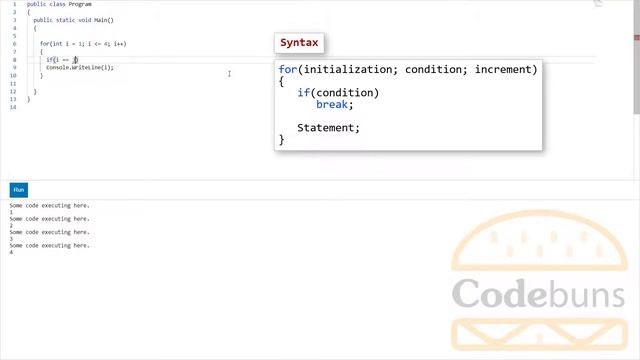 MASTER C# for Loop (STEP-BY-STEP C# Coding with Article, Examples, And Demo) смотреть онлайн