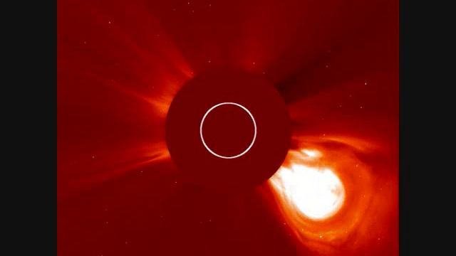 3-8-2011 Recent Coronal Mass Ejection Slideshow Lasco C2 смотреть онлайн