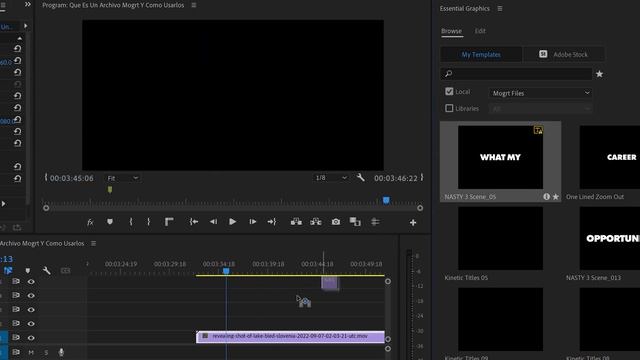 What is a Mogrt and How To Use it | MarioTech