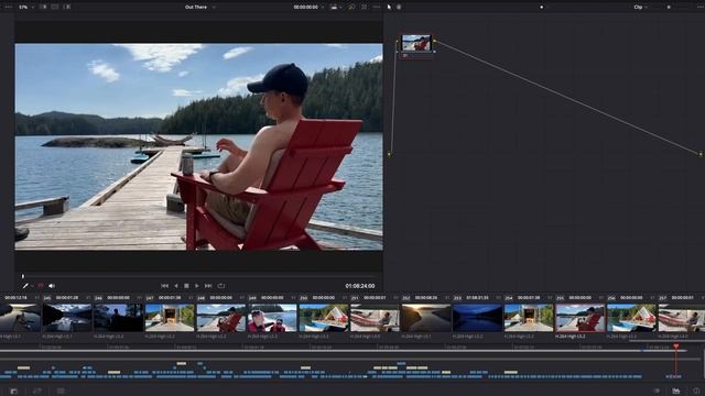 Color-matching in DaVinci Resolve 19 - Match clips from the same scene смотреть онлайн
