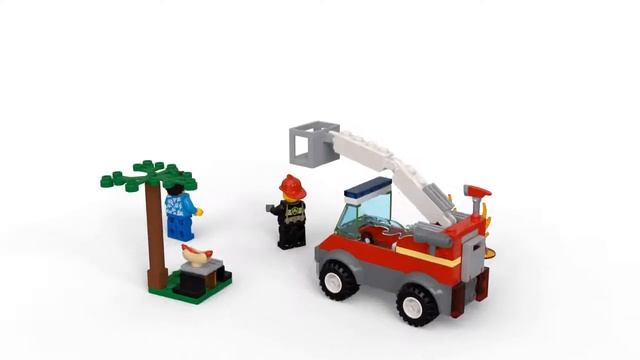 LEGO CITY Изгарящо барбекю 60212 смотреть онлайн