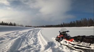 На рыбалку в Эвенкию за трофейным хариусом! День второй. 28.02.2022