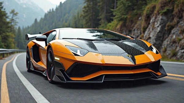 Lamborghini Aventador SVR — Экстремальный Суперкар с Невероятной Мощностью и Уникальным Дизайном