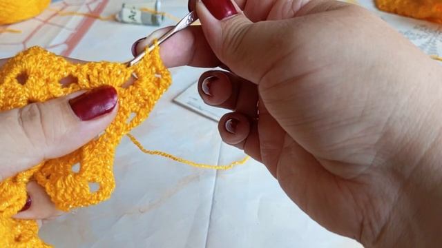Мк кленовый лист крючком. смотреть онлайн
