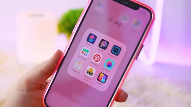 Organização completa Pink Aesthetic no meu celular 🌷🎀✨ смотреть онлайн