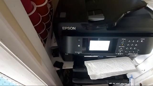 How To Push Air/ink Through Your EPSON WF Printheads смотреть онлайн