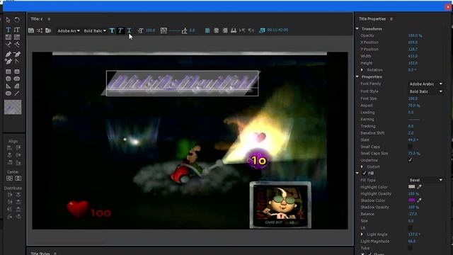 How to Save Premiere Pro Titler Text Styles смотреть онлайн