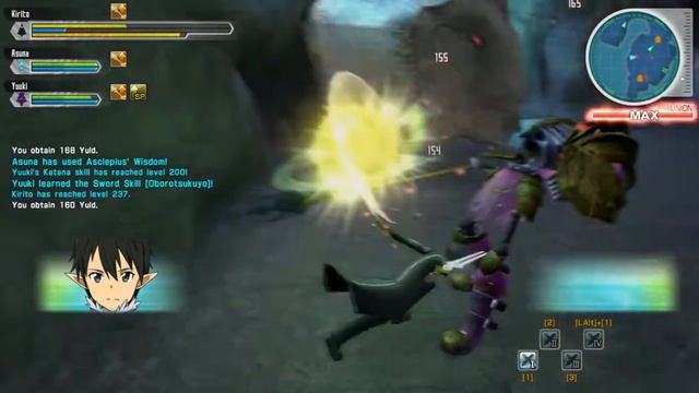 Sword Art Online Lost Song прохождение часть 16 - Boss Nidhoggr смотреть онлайн