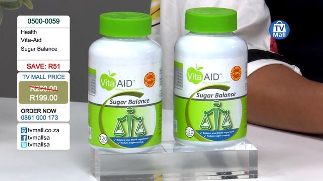 Vita-Aid™ Sugar Balance 120's 0500 0059 смотреть онлайн