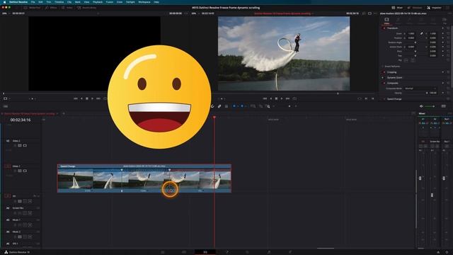 Feature Request | DaVinci Resolve 18 (Dynamic Freeze Frame) смотреть онлайн