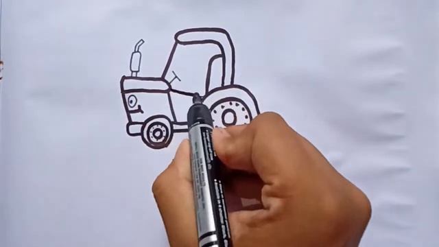 Рисуем трактор для детей /Draw a tractor for children | #ToBiART #FunKeepArt #BeTaiNangTV смотреть онлайн