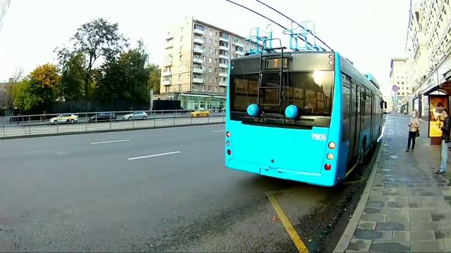 Краткий обзор музейного троллейбусного маршрута «Т», Москва. смотреть онлайн