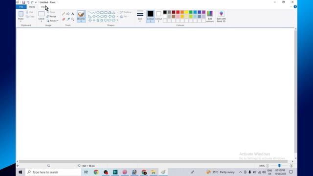 How To Start MS Paint in windows 10 (Part-1) смотреть онлайн