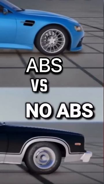 АВТОМОБИЛЬНЫЕ ТОРМОЗА с АБС против без АБС. смотреть онлайн
