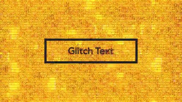 Glitch Titles Essential Graphics Premiere Pro Templates