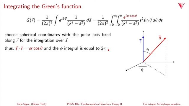 10.04 The integral Schrödinger equation смотреть онлайн
