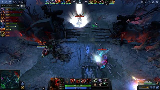 Fear[Lifestealer] VS w33[Bristleback] - Dota 2 смотреть онлайн