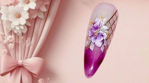 Красивый весенний дизайн ногтей 2025. МК