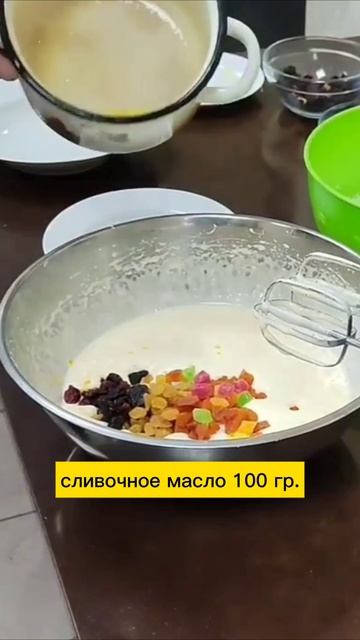 Рецепт творожных пасхальных куличей.