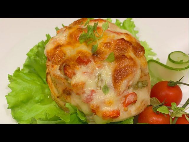 Куриные грудки, фаршированные овощами с моцареллой смотреть онлайн