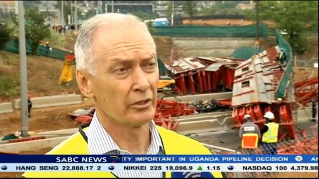 Cement truck may have caused the Grayston bridge collapse смотреть онлайн