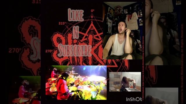 Slipknot's Jay Weinberg Drum Cam for The Dying Song Reaction! смотреть онлайн