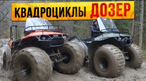Дозер - Квадроцикл с максимальной проходимостью из Вологды.