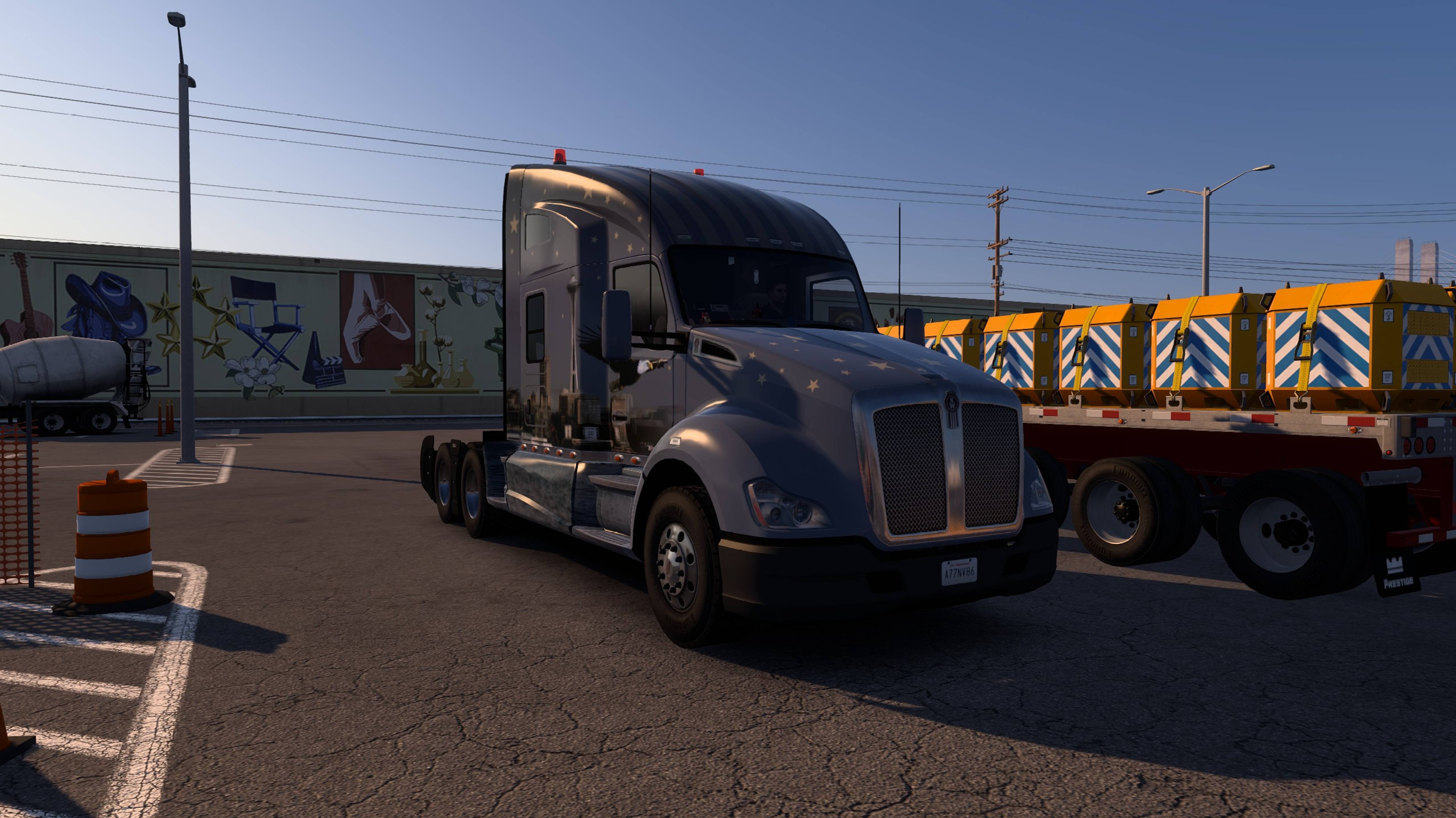 American Truck Simulator. 1.54. Миссури ИВЕНТ. Zeemods_dd60_12l. MOZA R5 смотреть онлайн