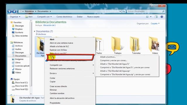 Cómo hago para comprimir archivos con 7zip смотреть онлайн