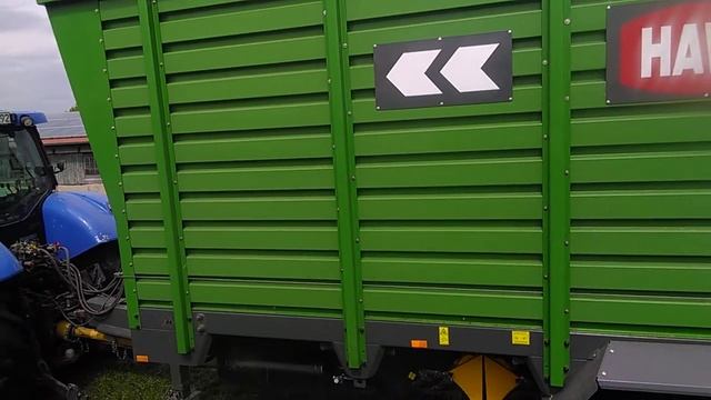 New Holland T6090 und Hawe HTW 30 смотреть онлайн