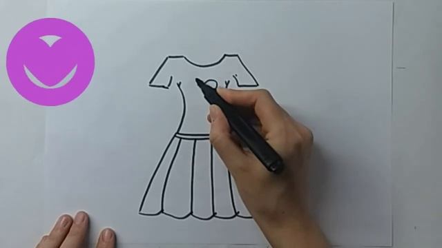 ko'ylak rasmini chizish/drawing of the jacket/рисунок куртки/जैकेट की ड्राइंग/күртешенің суреті смотреть онлайн