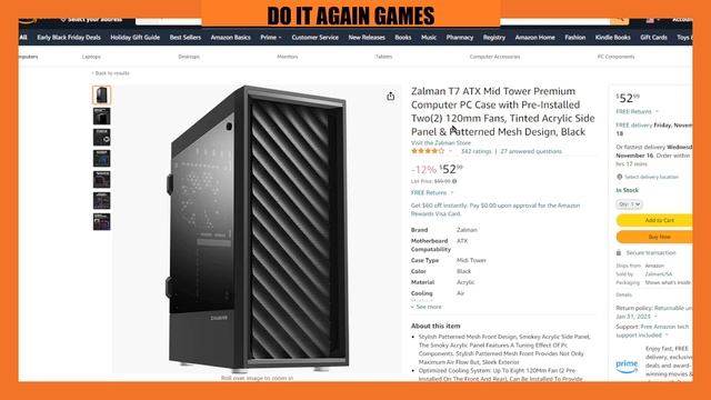 BEST Amazon PC cases under $75 смотреть онлайн