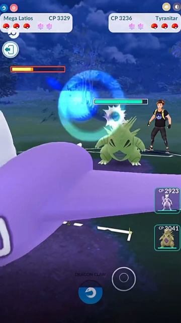 Mega Latios Have No Respect Against Tyranitar in #pokemongo смотреть онлайн