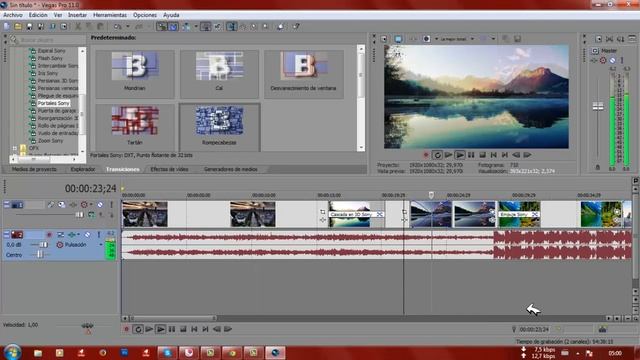 Como Hacer Un Vídeo Con Fotos y Música | Con Sony Vegas Pro 10, 11, 12 y 13 | 2018 смотреть онлайн