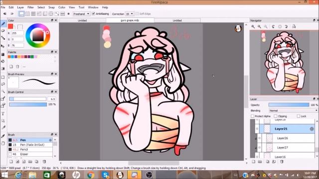 Speedpaint: Guro Grape [GURO]