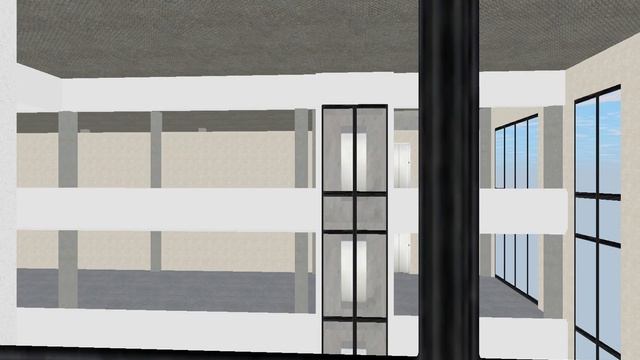 Skyscrapersim: Otis Series 1 Low Rise High-Speed Glass Elevators/Lifts @ Terrace Border V2