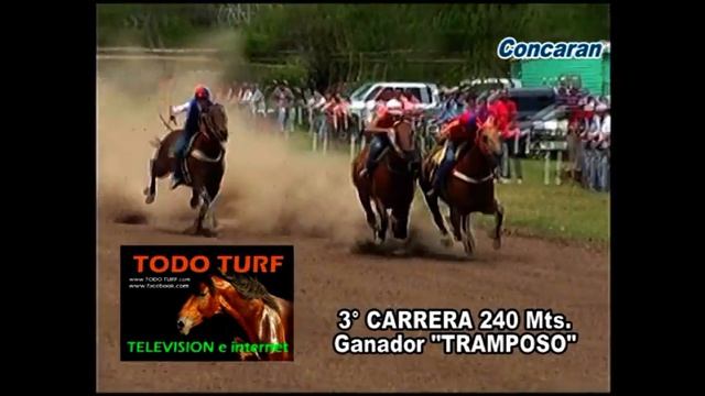 3°CARRERA 240 Mts Ganador TRAMPOSO смотреть онлайн