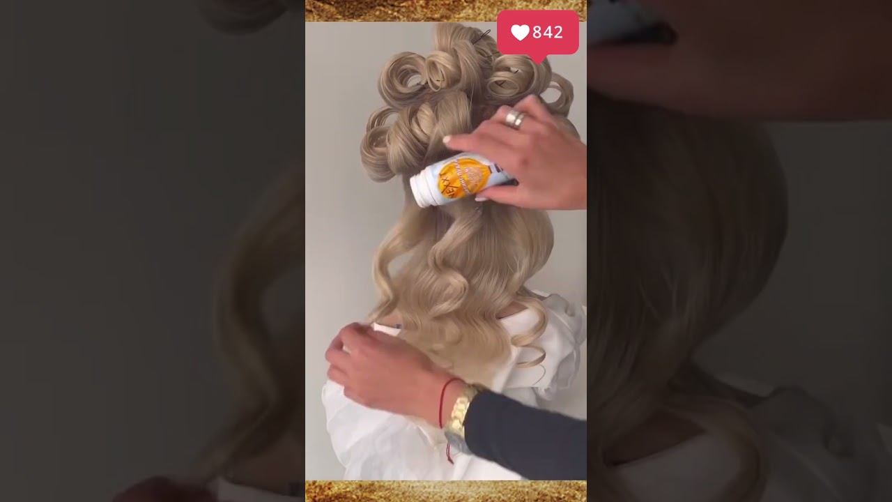 Голливудская Волна на Плойку 32 мм | Подробный Пошаговый Урок смотреть онлайн