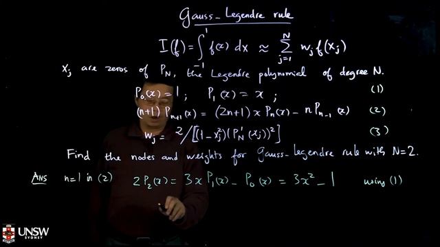 5.5 Gauss Legendre rule смотреть онлайн