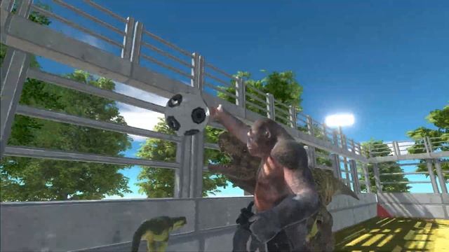 SOCCER! PRIMATES VS CARNIVORE DINOS - ANIMAL REVOLT BATTLE SIMULATOR VS BEAST BATTLE SIMULATOR смотреть онлайн