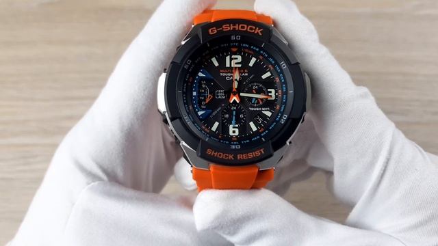 Оранжевый бестселлер / Casio G-SHOCK GW-3000M-4A смотреть онлайн
