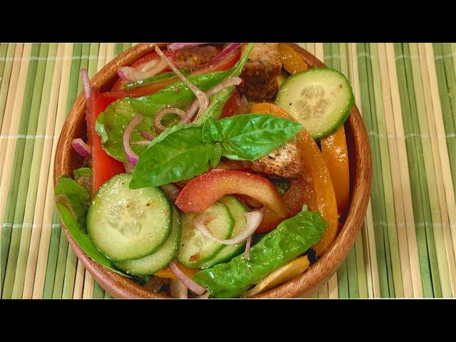 Салат Панцанелла смотреть онлайн