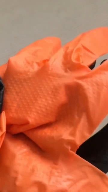 Industrial Nitrile Gloves, powder free disposable gloves with CE, FDA смотреть онлайн