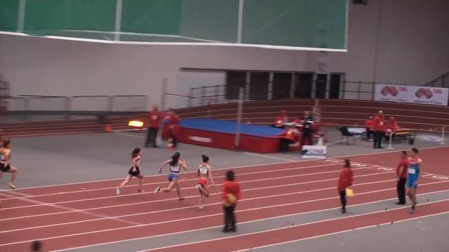 F 60 m Heat 2 Balkan Indoor U20 Championships Sofia 10 February 2018 смотреть онлайн