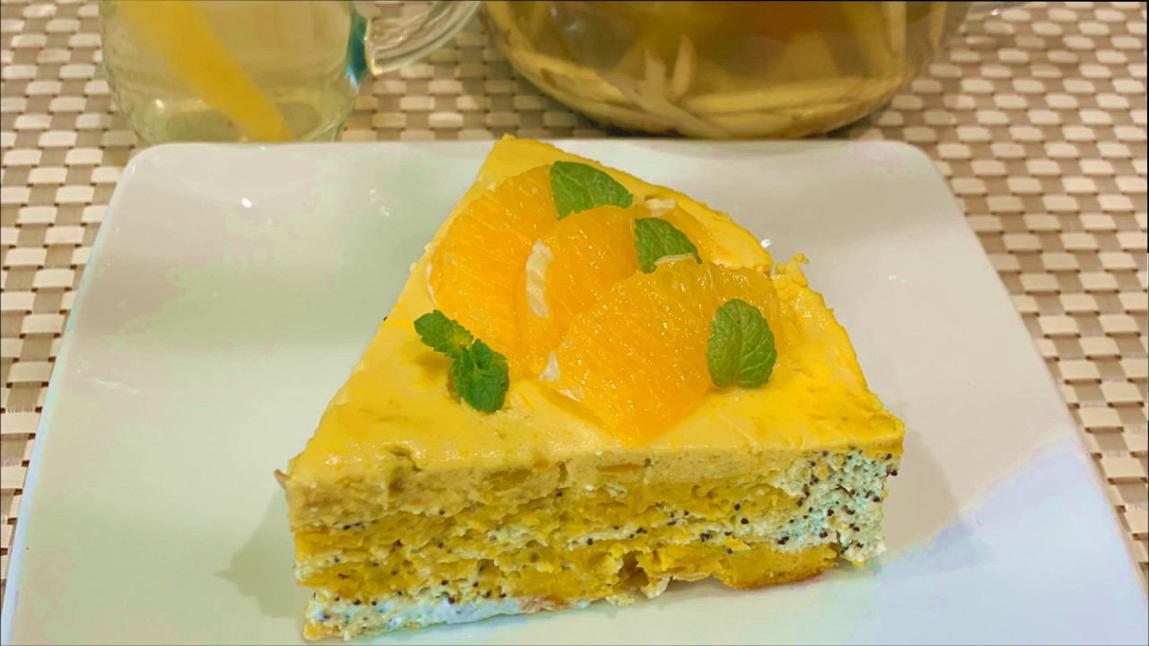 Творожно тыквенная запеканка с маком и апельсином смотреть онлайн