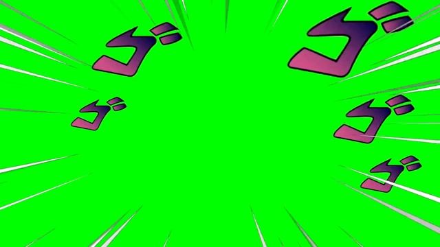 Expanded Ayayayay AWAKEN Green Screen JoJo´s Bizarre Adventure fond vert смотреть онлайн