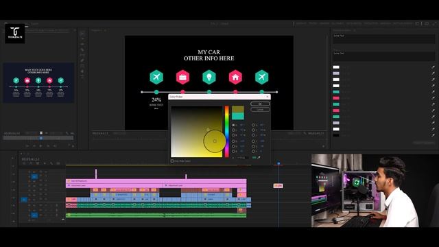 Import And Install Essential Graphics in Premiere Pro | IN HINDI | смотреть онлайн
